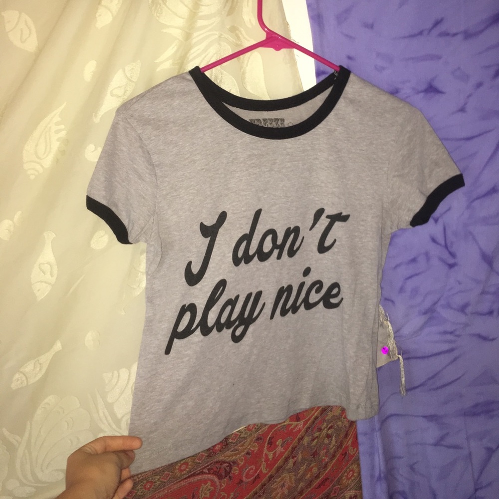 Cropped t shirt