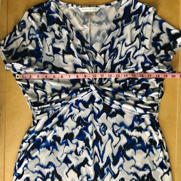 Peter Nygard Cap Sleeve Tee - Picture 6 of 7