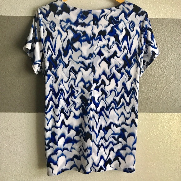 Peter Nygard Cap Sleeve Tee - Picture 5 of 7