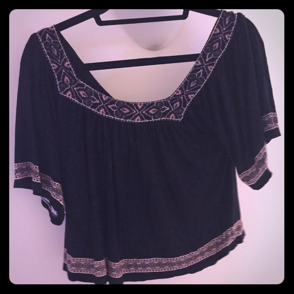 Flowy tribal Top