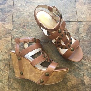House of Harlow 1960 FANNIE Wedge Sandal