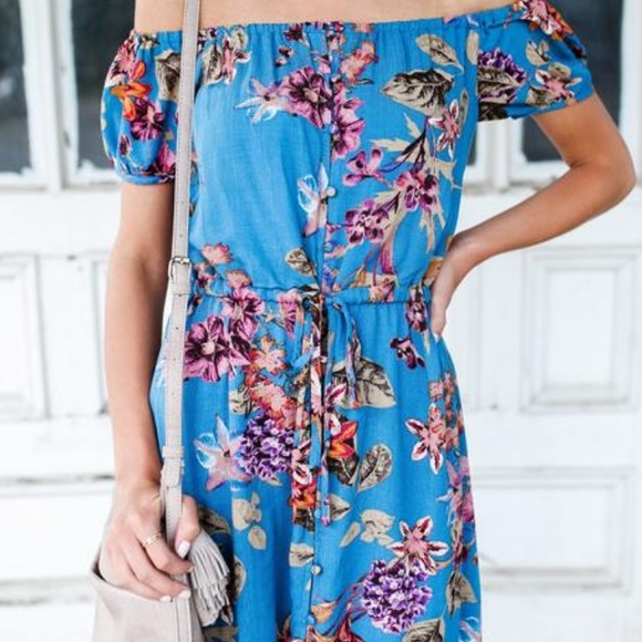 VICI Off The Shoulder Dress - Picture 4 of 4