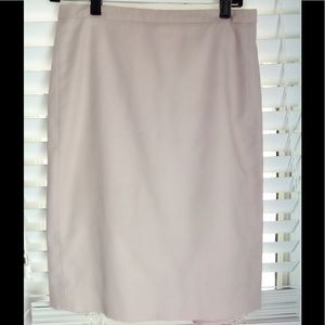 J Crew light pink cotton pencil skirt