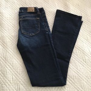 American Eagle skinny kick jeans