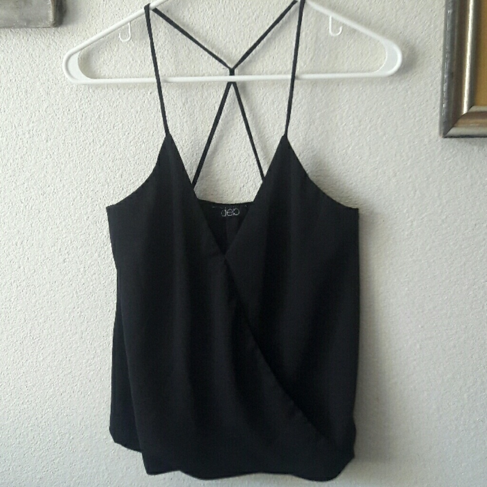 Fresh black tank top