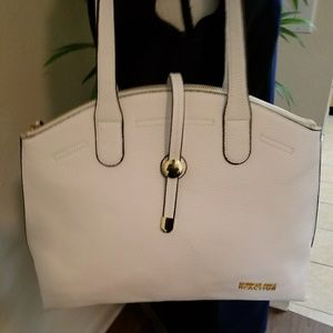 New !WHITE Shoulder HOBO style bag *med/ large*