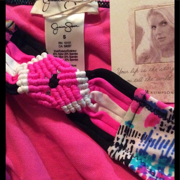 Jessica Simpson Firework macrame side hipster NWT - Picture 6 of 7