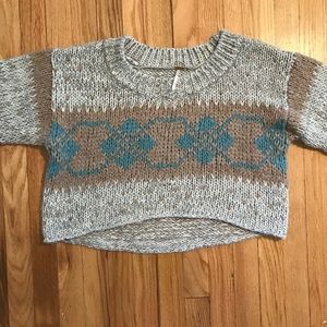 Free People Crop Sweater Size Small