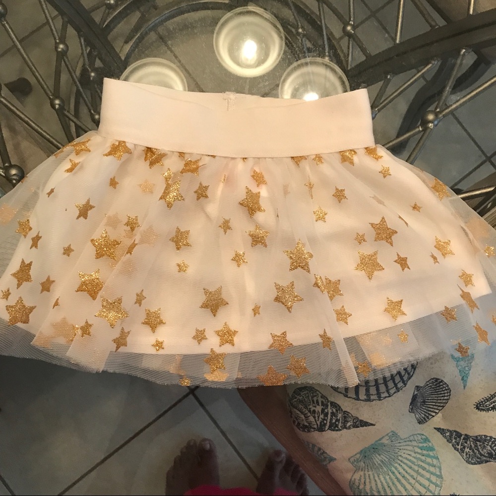 Gold star tutu