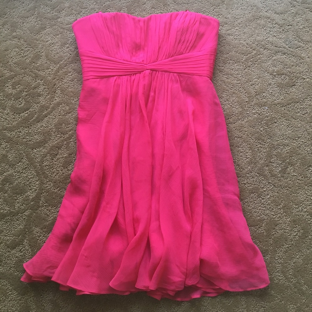 BCBGMAXAZRIA strapless bridesmaid dress "Duran"
