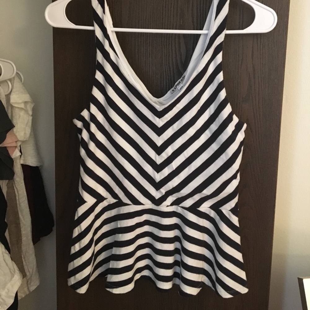 Express peplum top