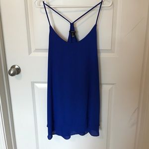 Strappy Royal Blue Forever 21 Dress