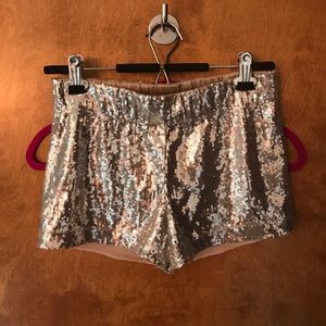 Sequin Alice + Olivia shorts