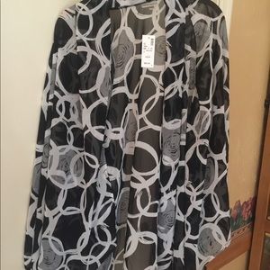 Black and white cover up