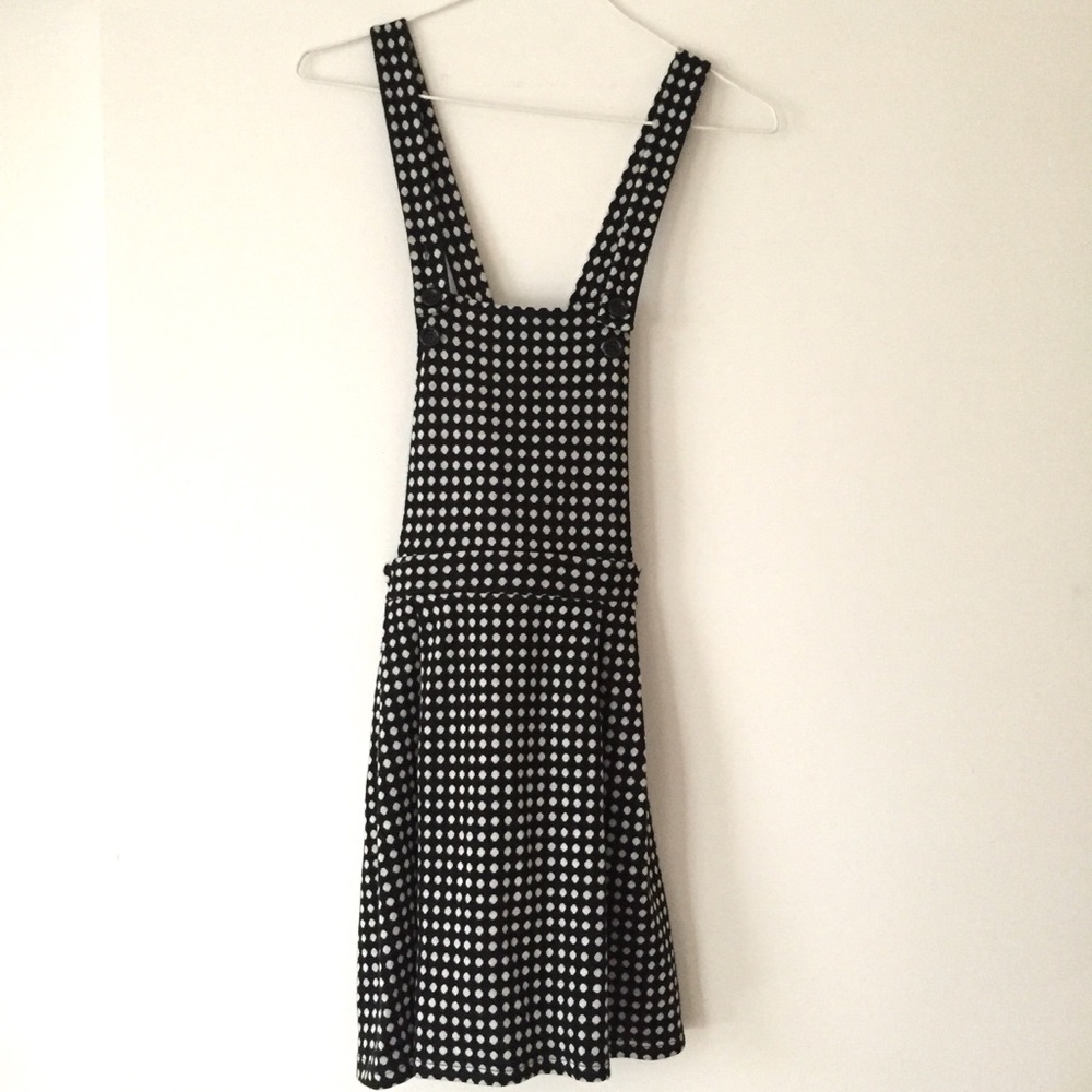 Miss Selfridge Polka Dot Pinafore