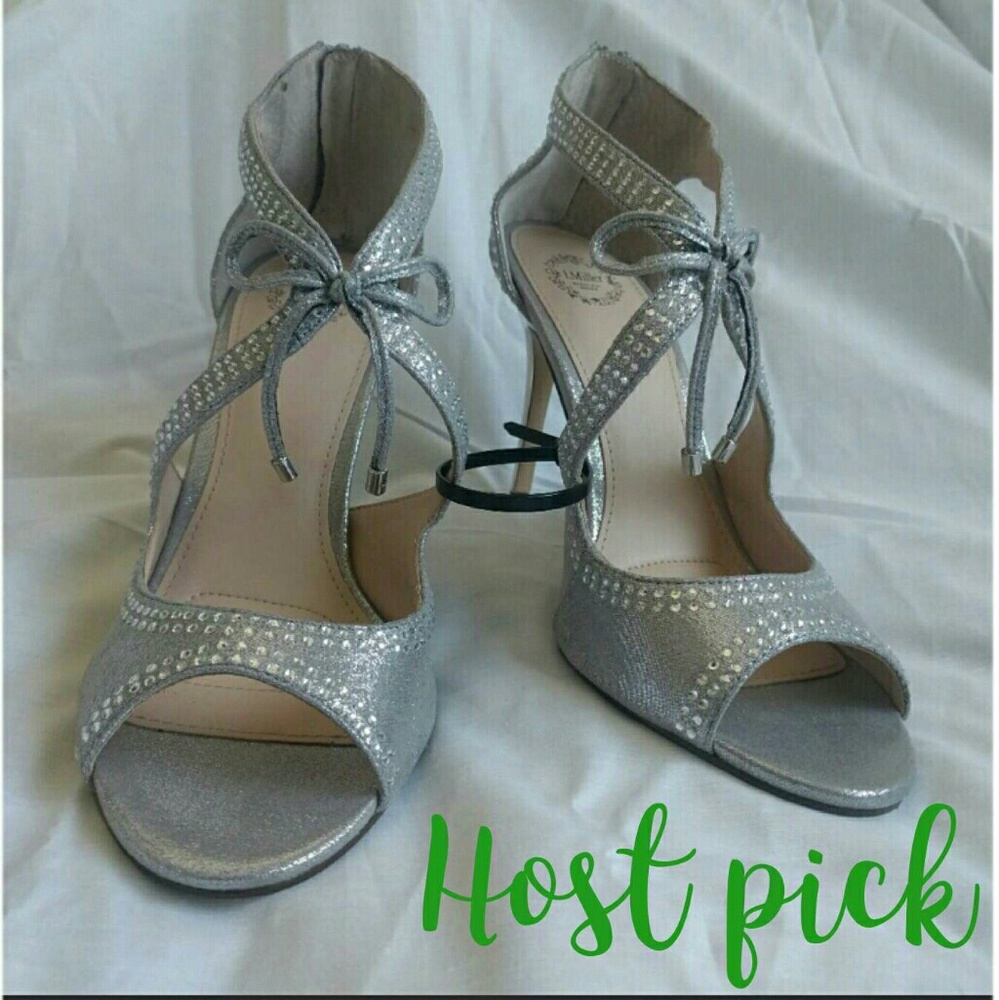 ❕Host Pick❕ Silver I.Miller Heels for any occasion