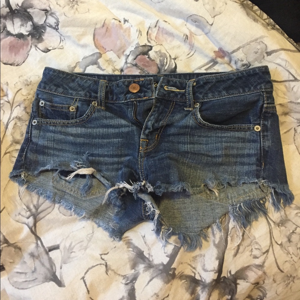 American eagle denim shorts