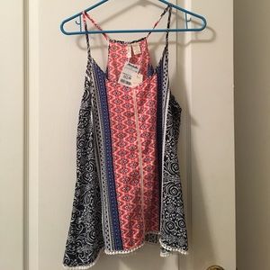 Printed tank top