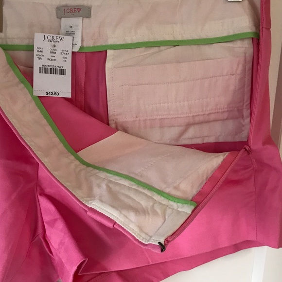 🆕JCrew Pink City Fit Shorts - Picture 5 of 8