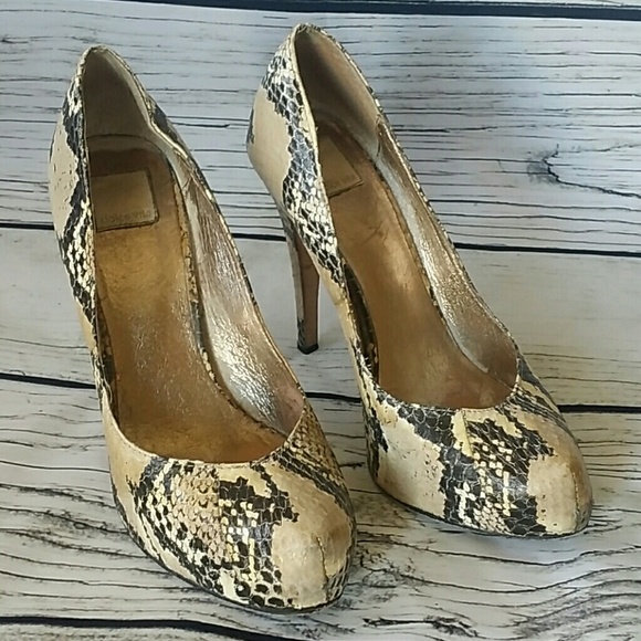 Python Print Heels Dolce Vita | Shoes | Dolce Vita Python Print Heels | Poshmark