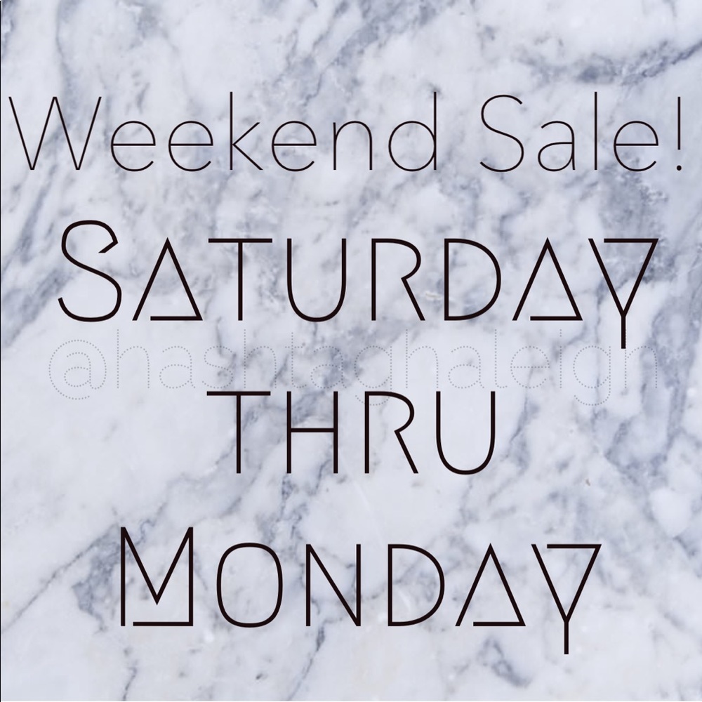 SALE!!! now thru monday!!