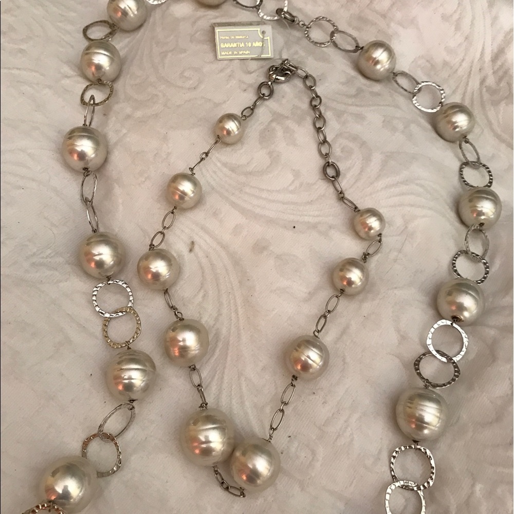 Two necklace /perlas de Mallorca