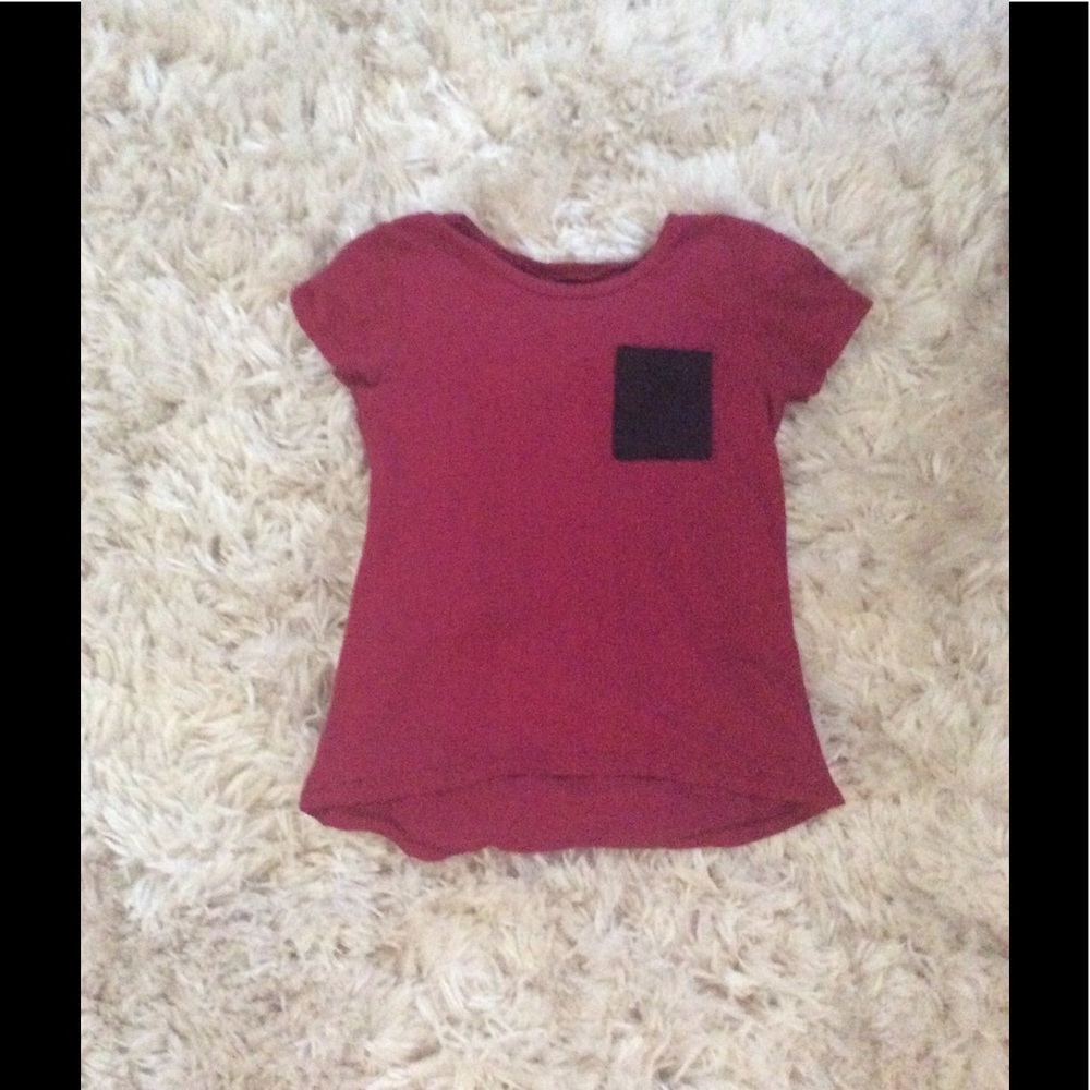 Red/Dark Pink Tee Shirt
