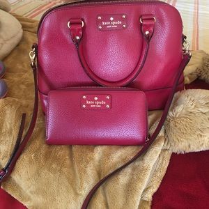 Kate Spade ♠️ matching purse & wallet