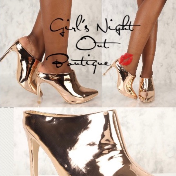 ⚜️Rose Gold Booties - Picture 3 of 4