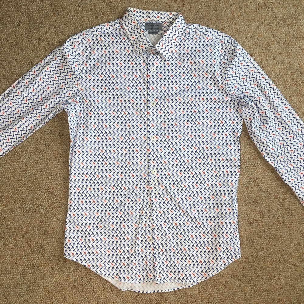 Zara Superslim fit dress shirt medium