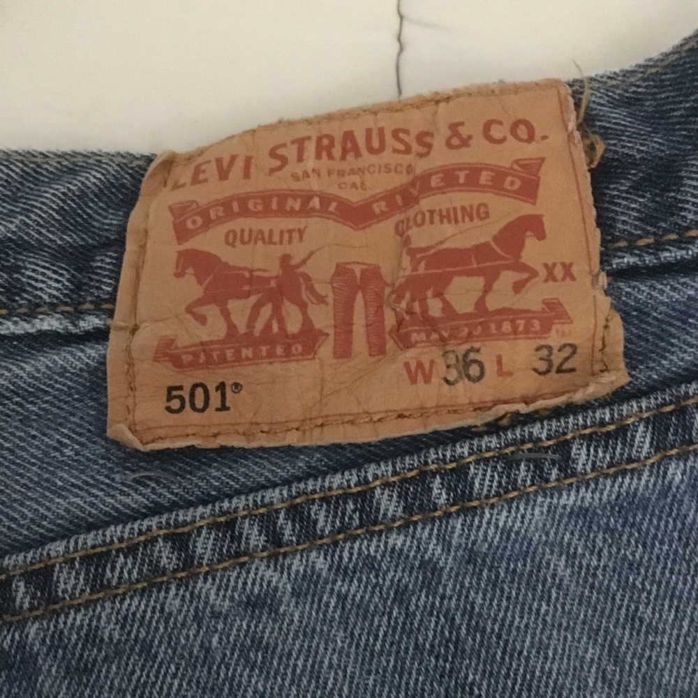 Levi's 501 Button Fly Jeans