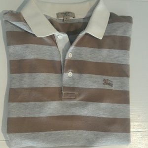 Burberry London sz M short-sleeve slim fit polo