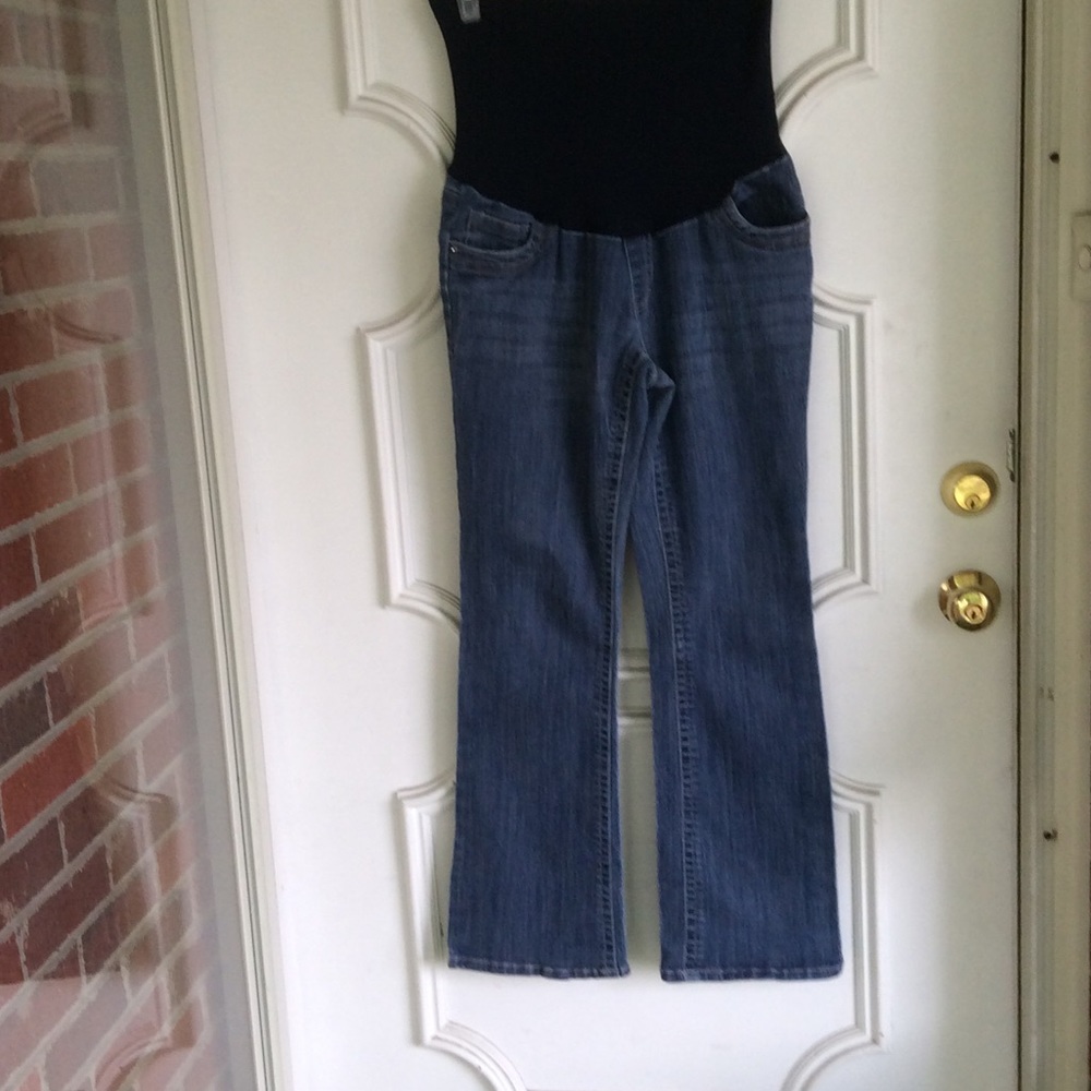 Motherhood Maternity jeans with bling Size L