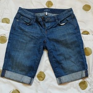 Loft bermuda shorts