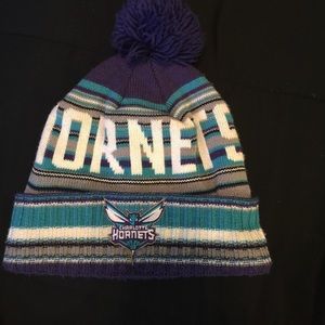 Charlotte Hornets Beanie W/ Pom Pom