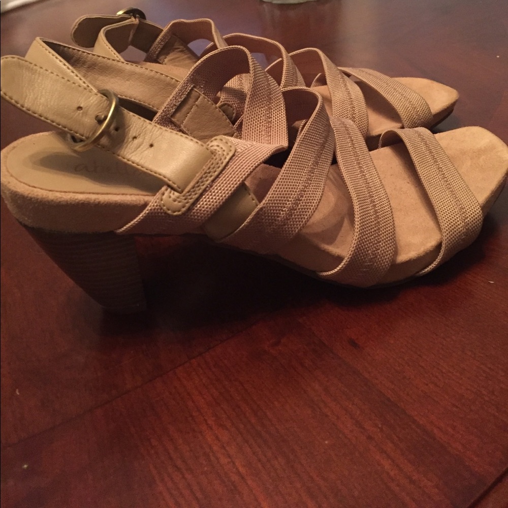Tan sandals