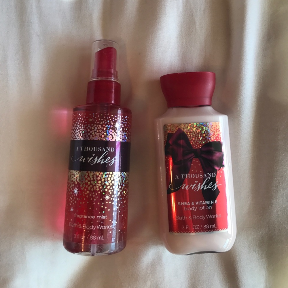 Bath and Body Works Lotion and Body Mist