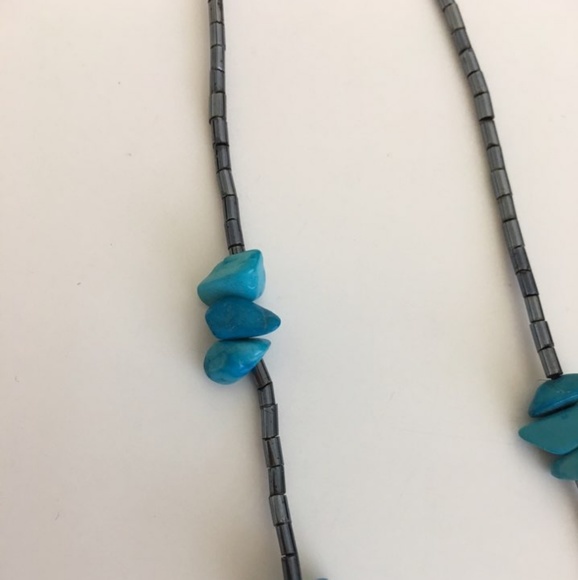 Turquoise Necklace & Bracelet Set - Picture 3 of 4