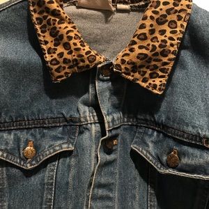 Classic Unisex Tiger Boy Jean Jacket