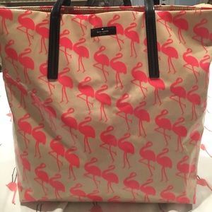 Kate spade flamingo tote bon shopper.