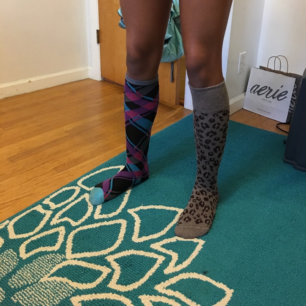 Totally matching socks
