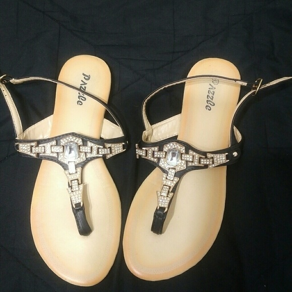 SUPER SEXY EMBELLISHED SANDALS - Picture 1 of 3