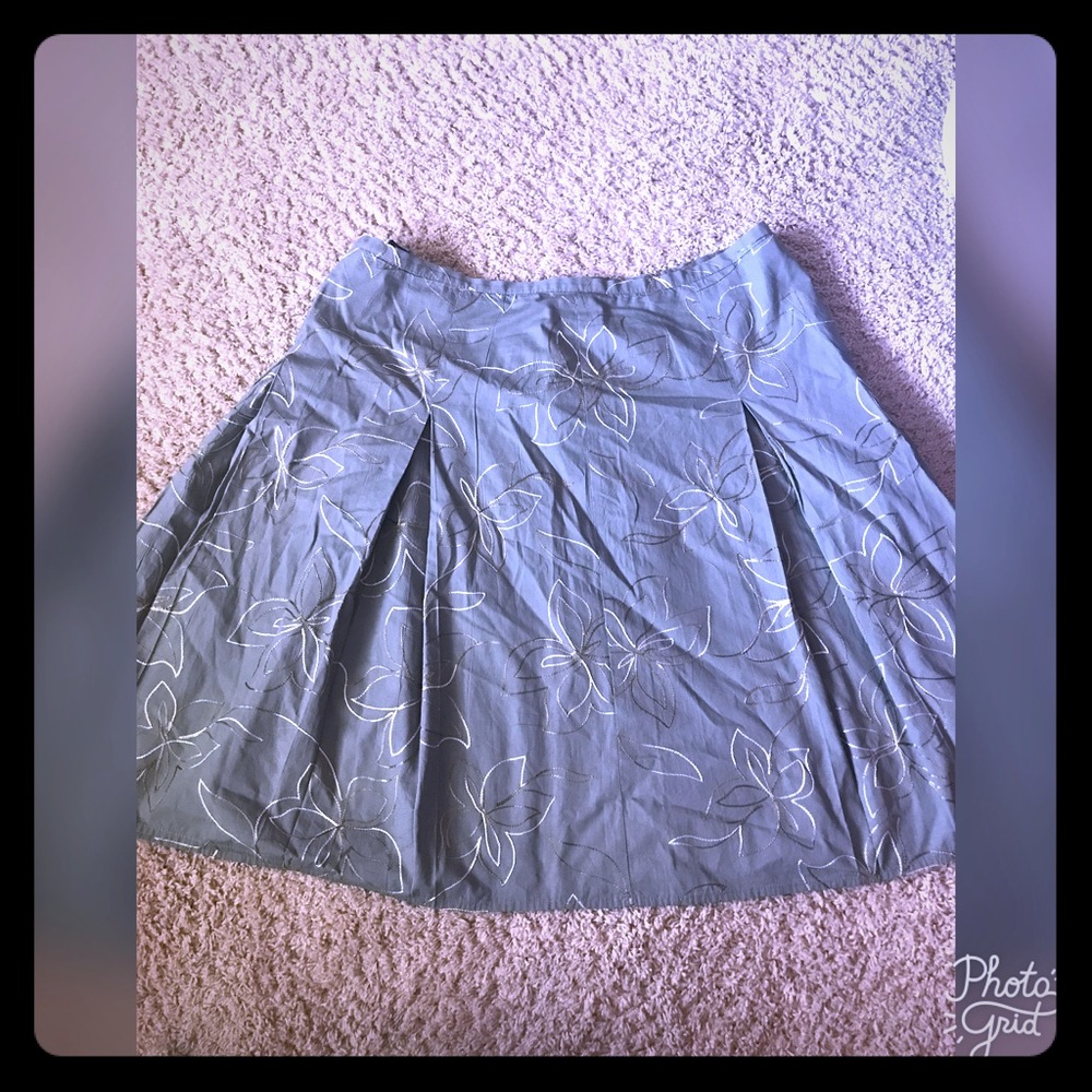Olive green skirt