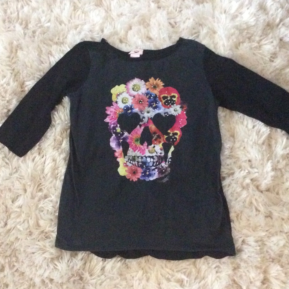 Long Sleeve Skull Shirt