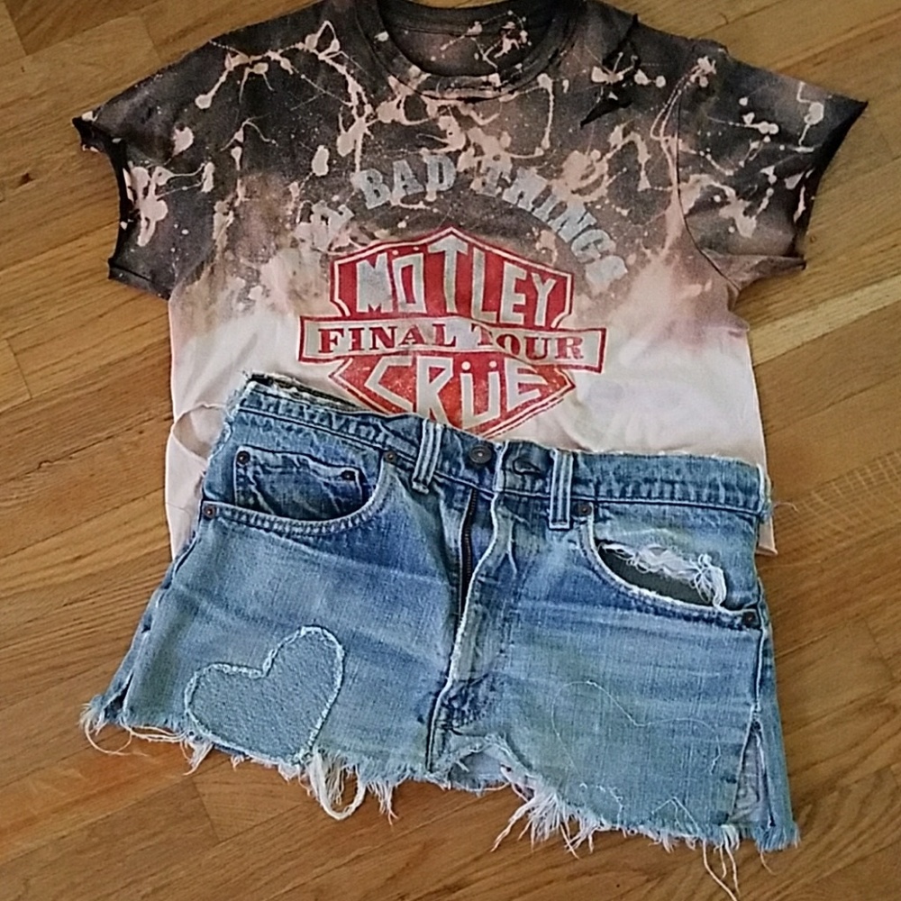 Denim mini