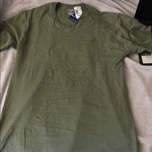 Olive Green Champion V-Neck