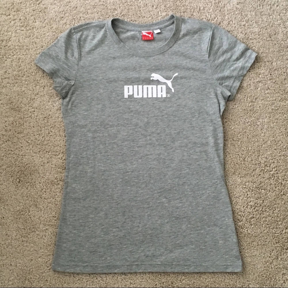 PUMA gray tee - size small