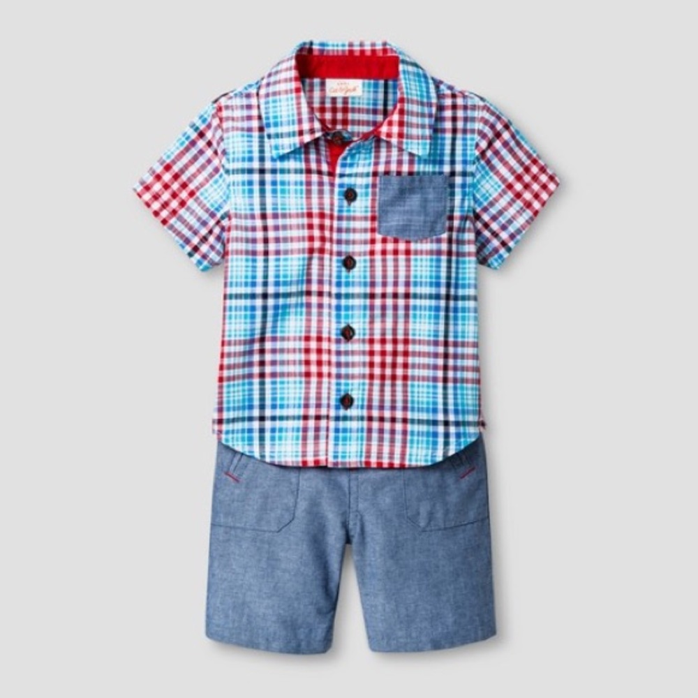 Shirt and shorts set from Baby Cat & Jack