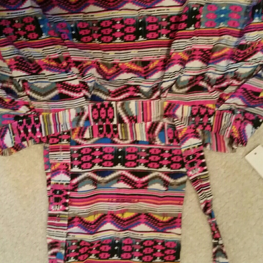 Multicolor jumper dress