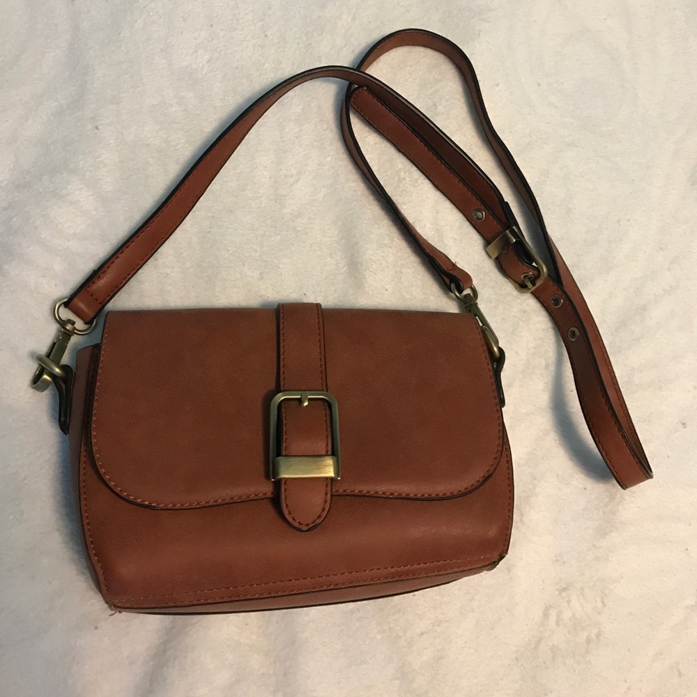 Brown crossbody bag